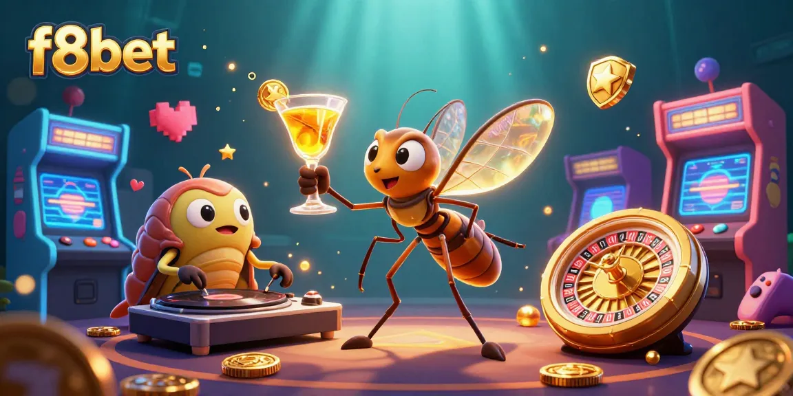 Experience engaging gameplay with f8bet, featuring vibrant characters and casino elements in a rich scene.