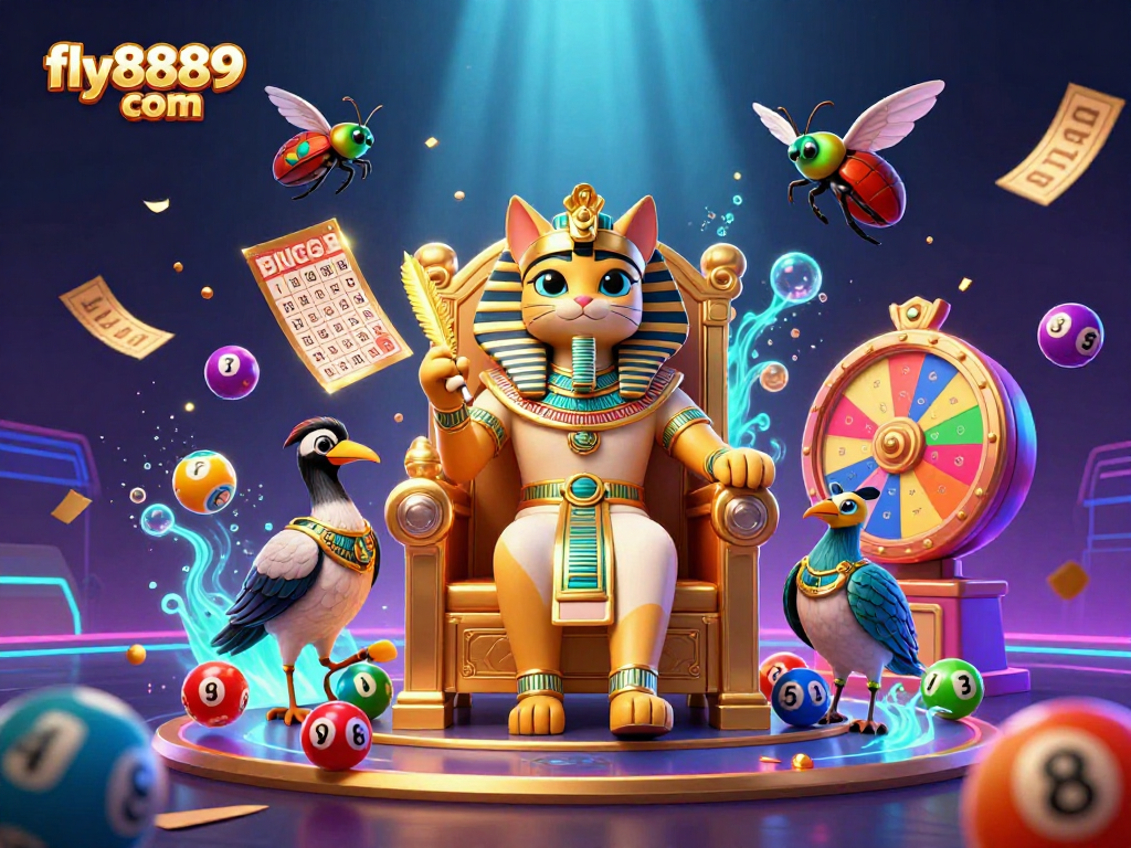 Experience excitement at fly8889 com with vibrant lottery elements, showcasing a thrilling casino atmosphere.