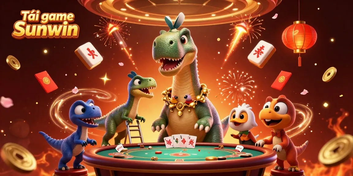 Tải game Sunwin and enjoy vibrant gaming adventures surrounded by stunning visual elements.